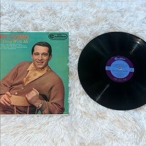 Perry Como Vinyl Record - Black